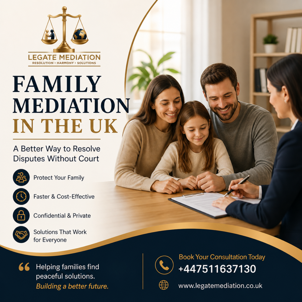 Family Mediation in the UK A Better Way to Resolve Disputes Without Court