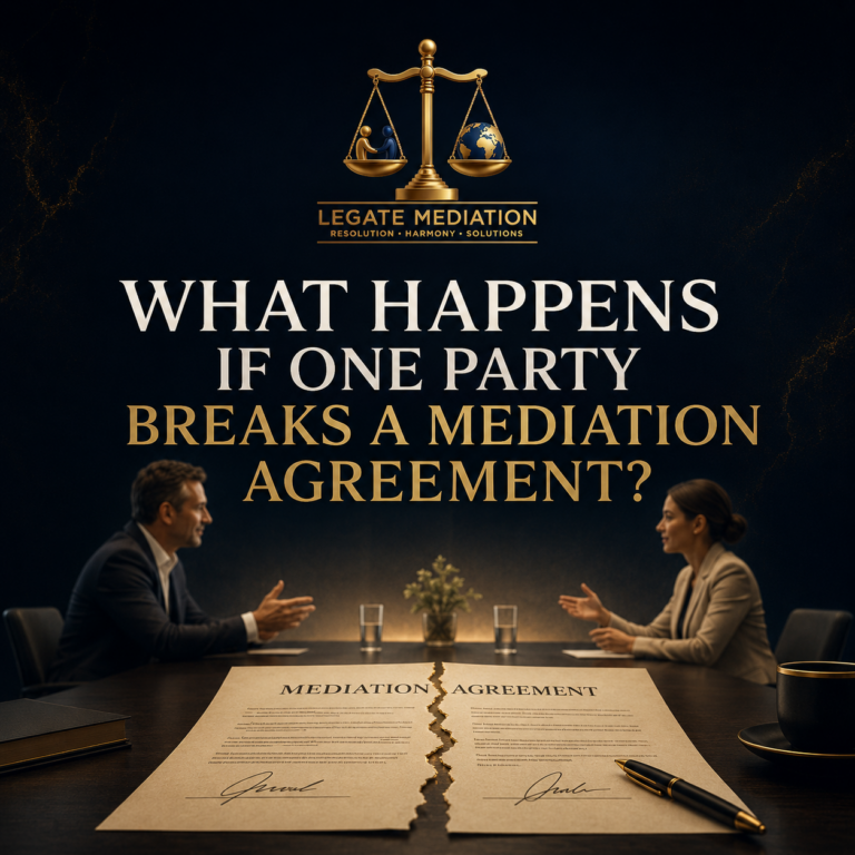 What Happens if One Party Breaks a Mediation Agreement?