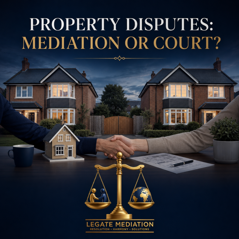Residential Property Disputes: When Mediation Can Be Better Than Going to Court