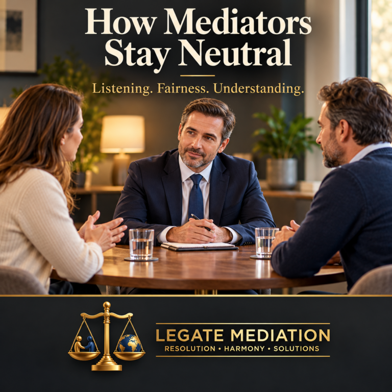 How Professional Mediators Stay Neutral