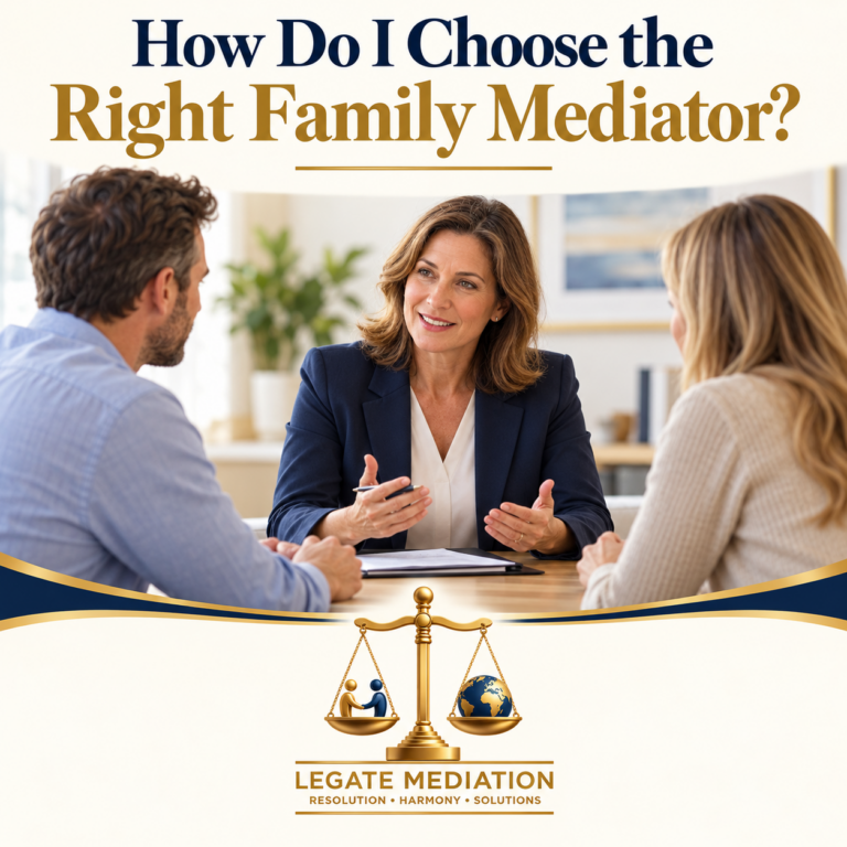 How Do I Choose the Right Family Mediator?